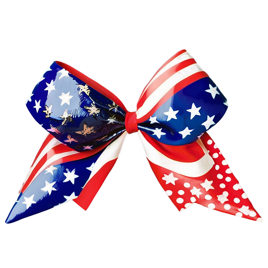 Patriotic Bow Png 05042024 PNG image