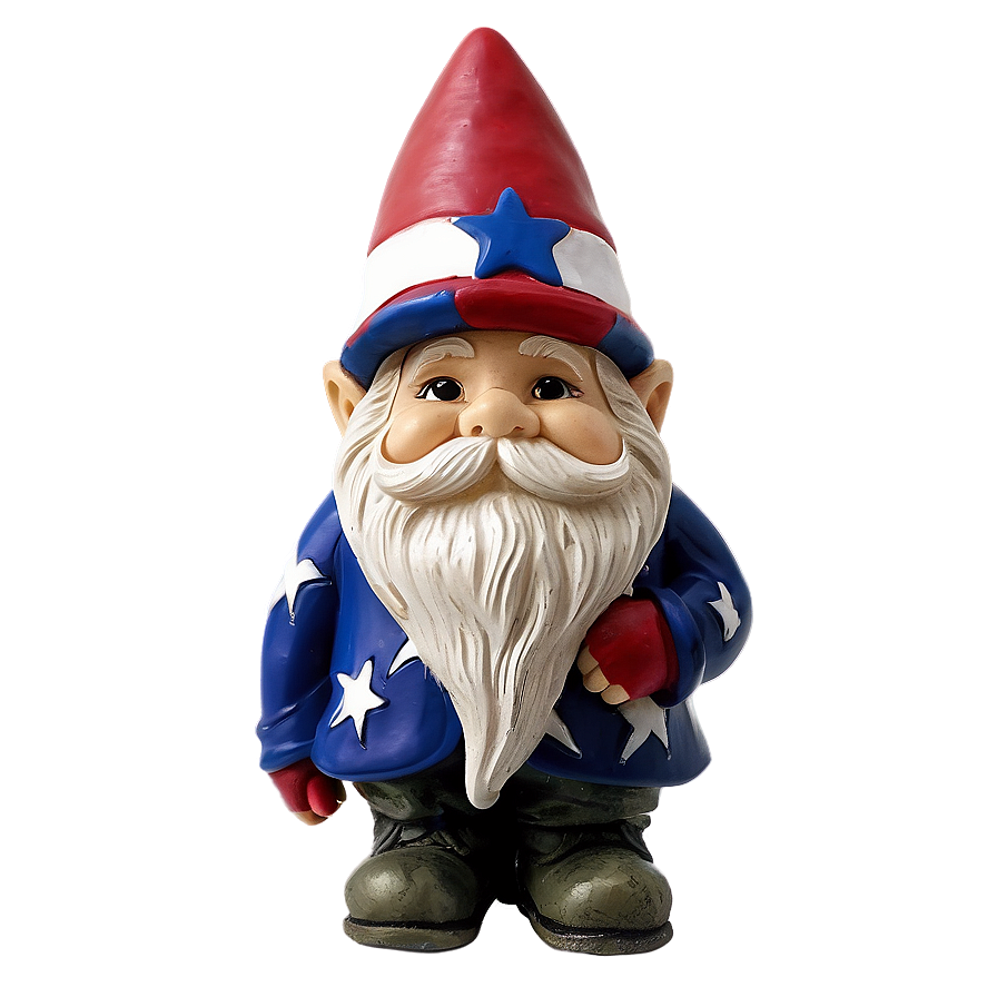 Patriotic Garden Gnome Png 40 PNG image