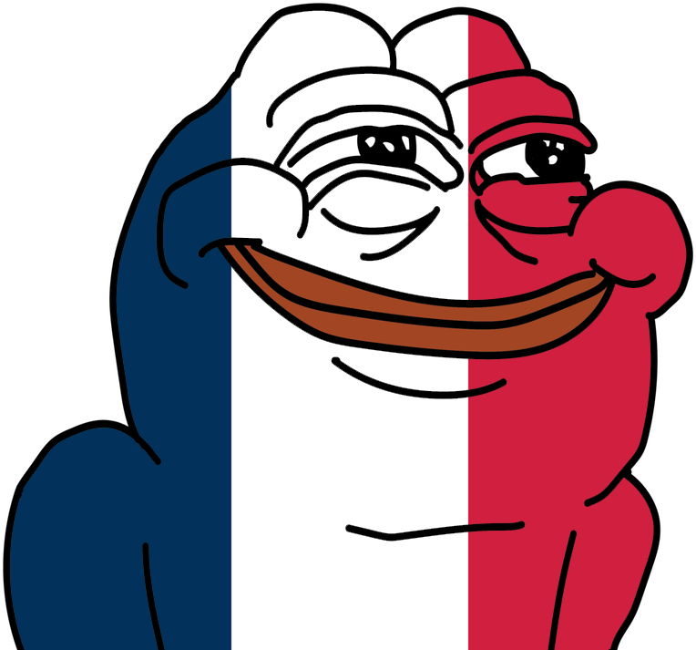 Patriotic Pepe Frog Illustration PNG image