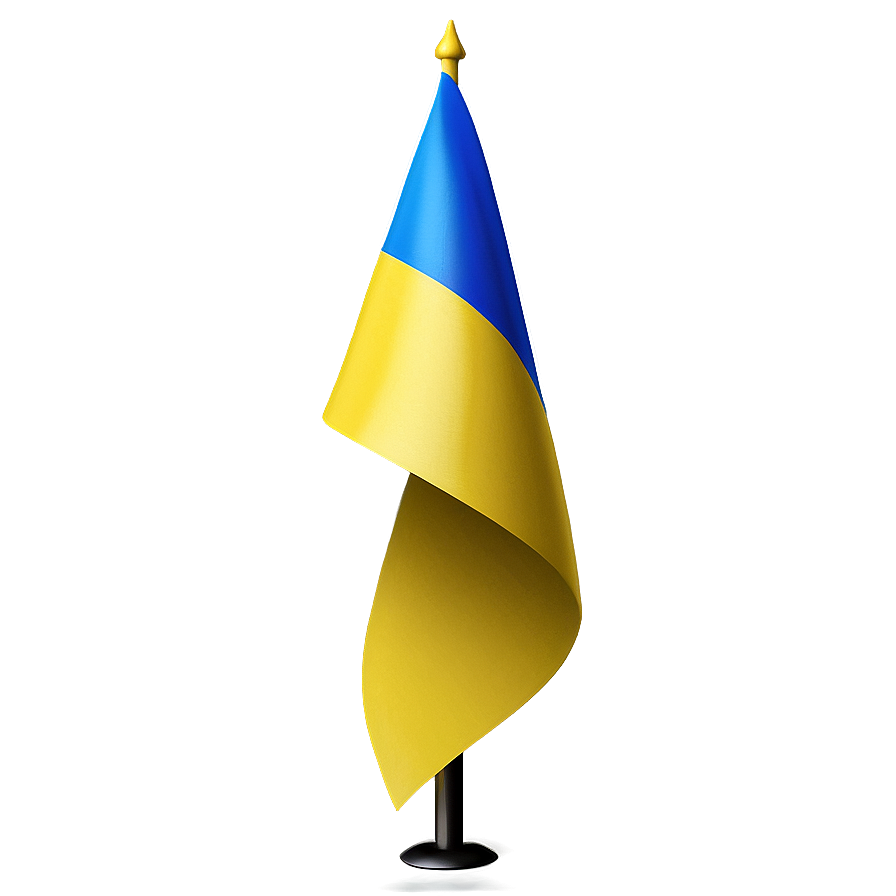 Patriotic Ukraine Flag Png 05242024 PNG image