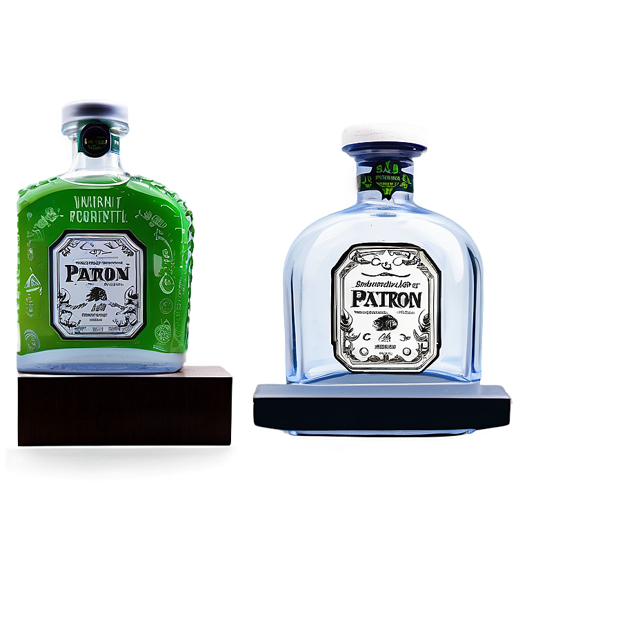 Patron Bottle A PNG image