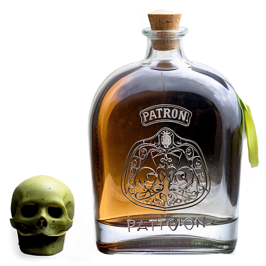 Patron Bottle D PNG image