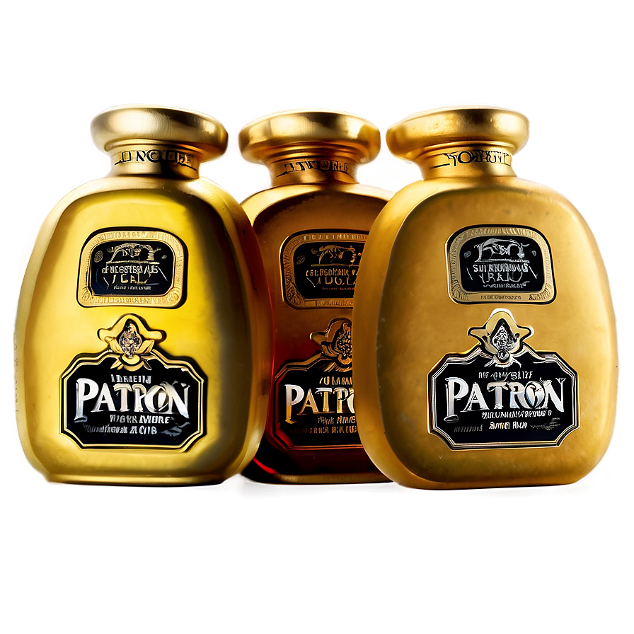 Patron Gold Tequila Png 5 PNG image