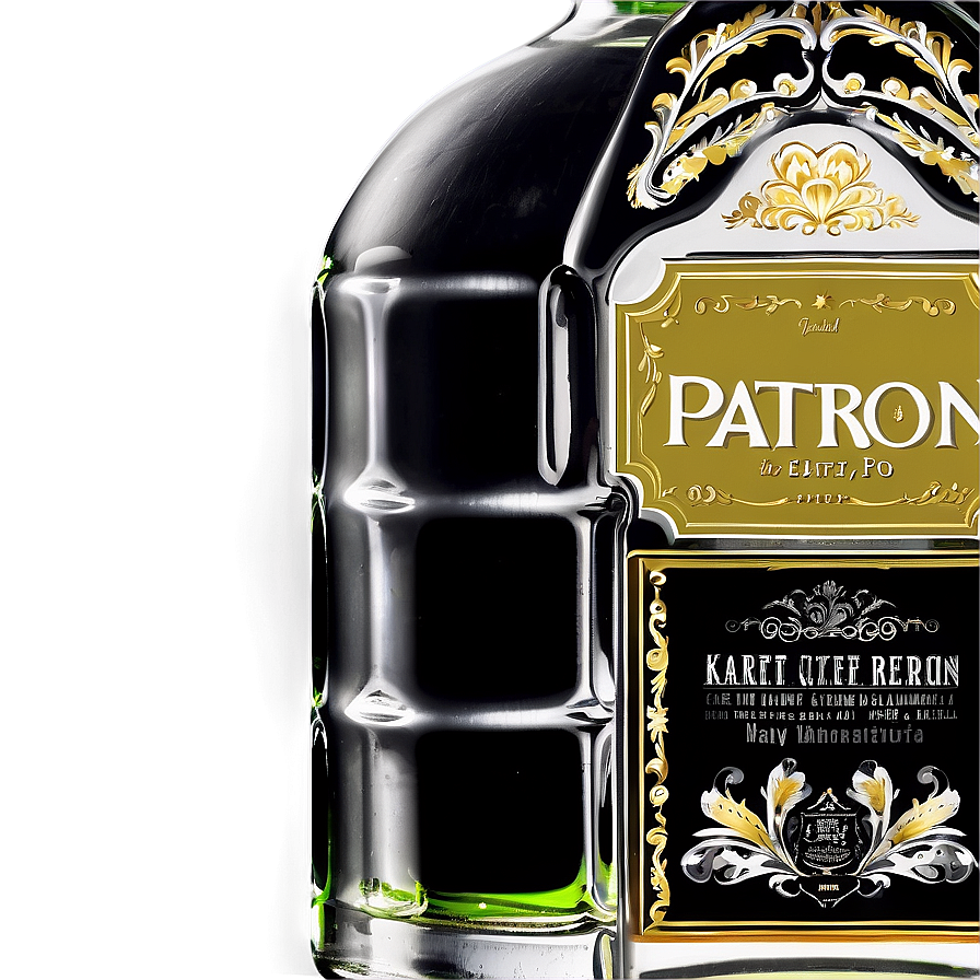 Patron Limited Edition Bottle Png Vni16 PNG image