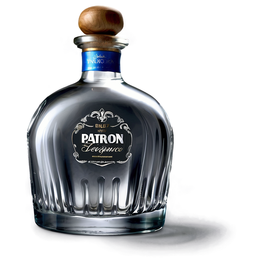 Patron Silver Elegance Png Bes67 PNG image