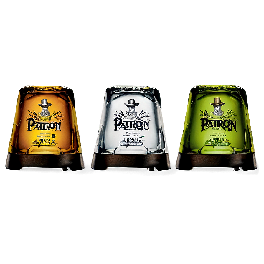 Patron Tequila Collection Png Mfc PNG image