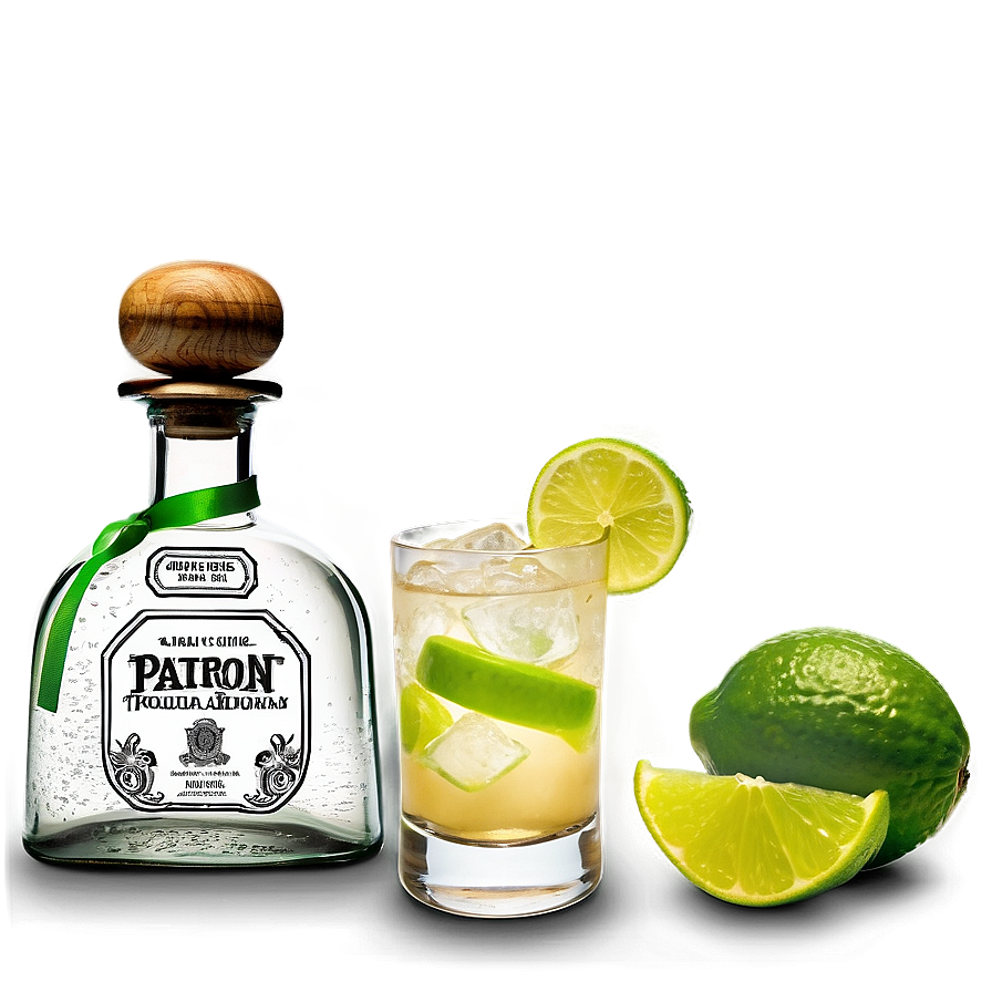 Patron Tequila With Lime Png 84 PNG image