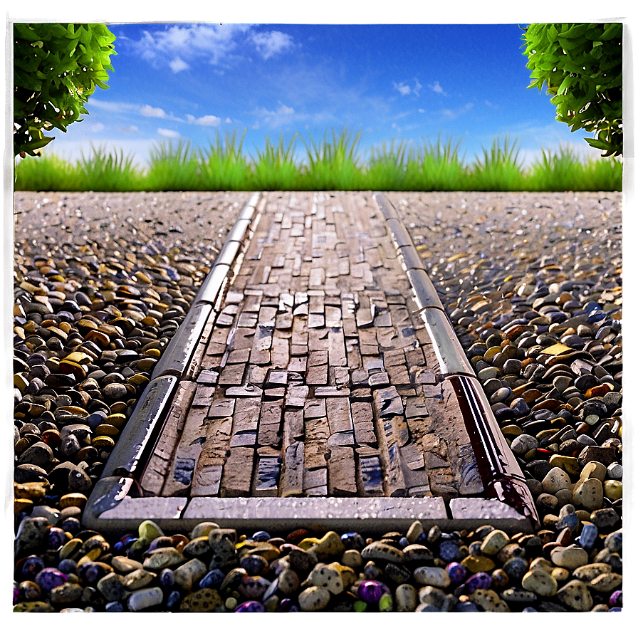 Paving Gravel Pathway Png Ate PNG image