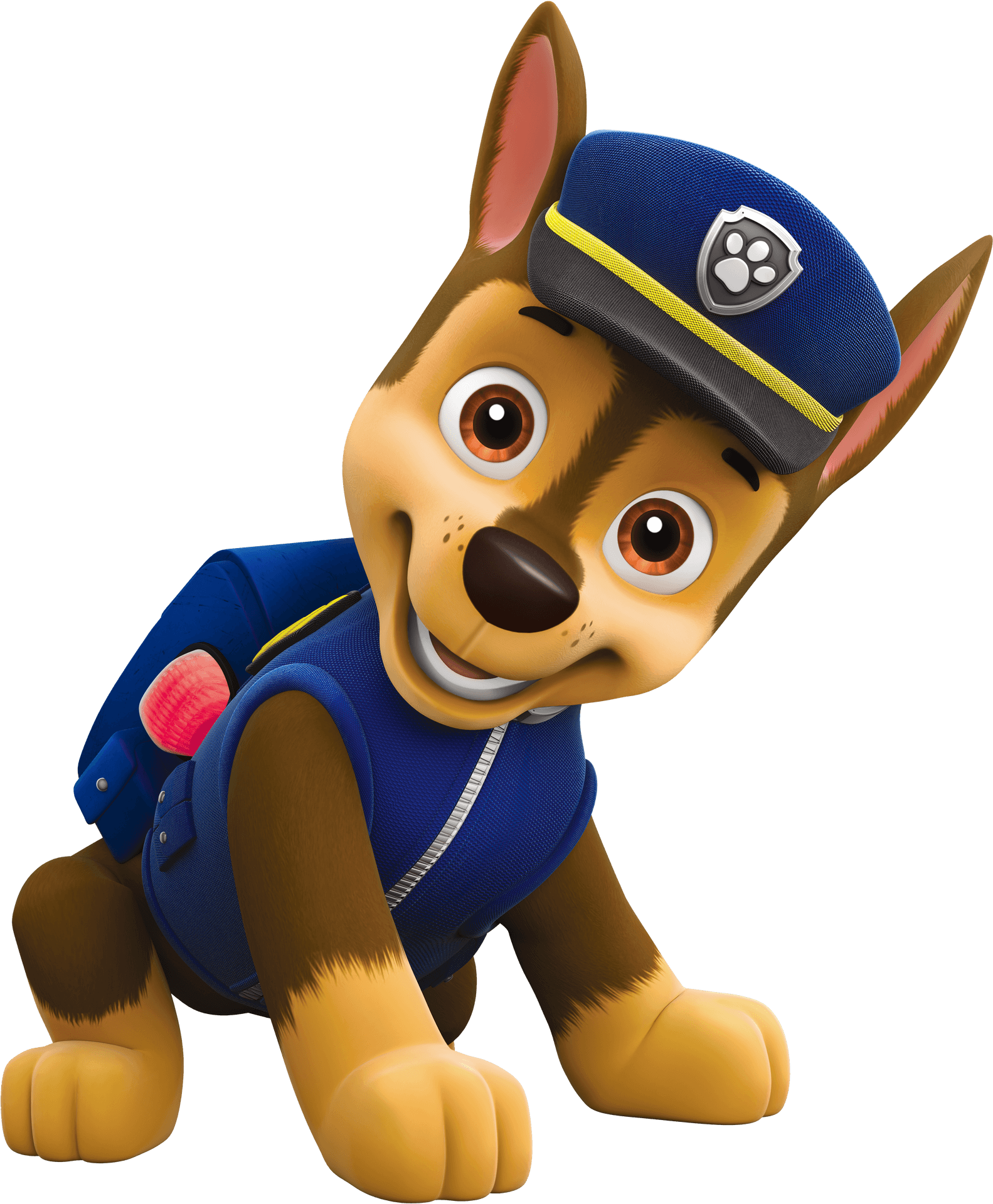 Paw Patrol Chase Character PNG image