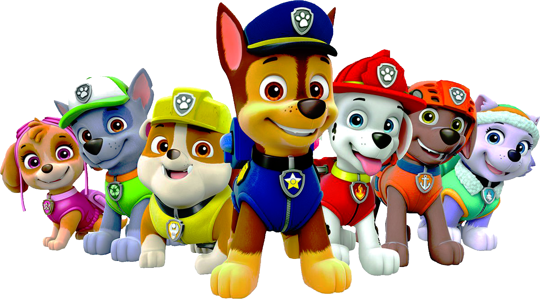 Paw Patrol Team Clipart PNG image