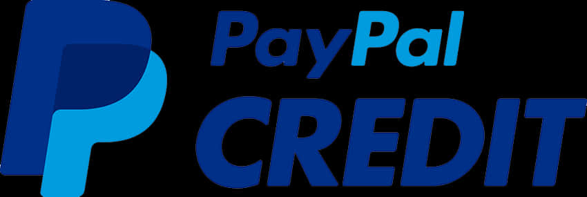 Pay Pal Credit Logo PNG image