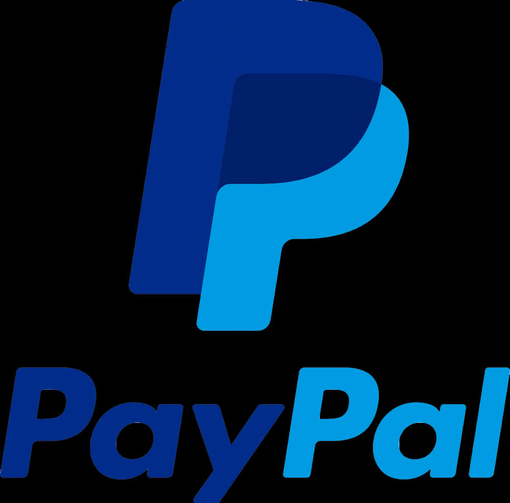 Pay Pal Logo Blue Background PNG image