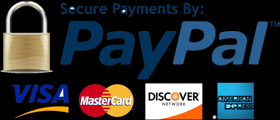 Pay Pal Secure Payment Options PNG image