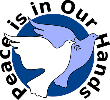 Peace Dove Symbol Graphic PNG image