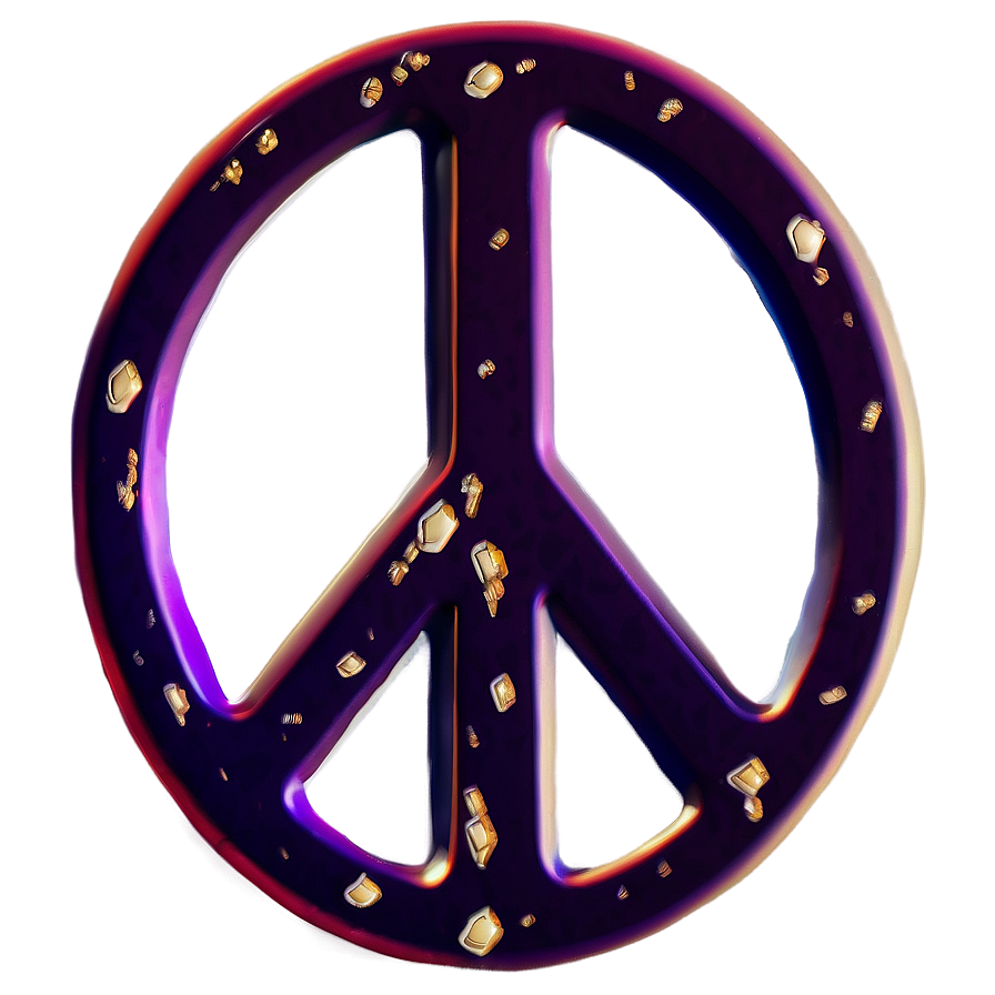 Peace Sign In Space Png 85 PNG image