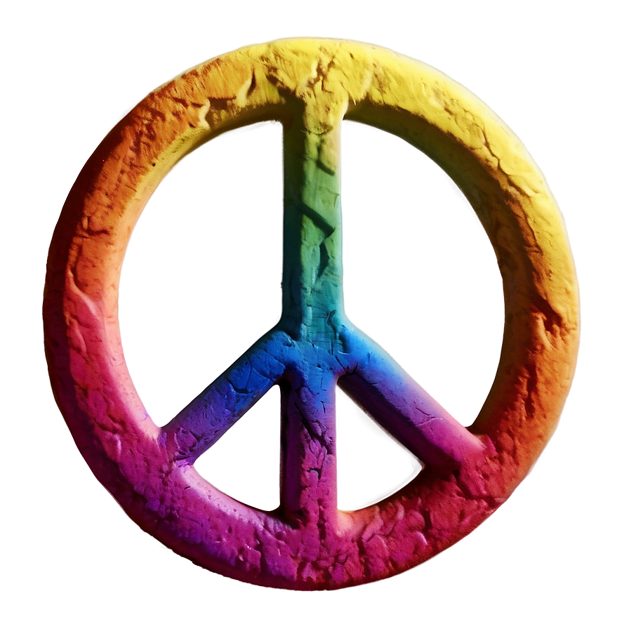 Peace Sign In Sunset Png 05252024 PNG image