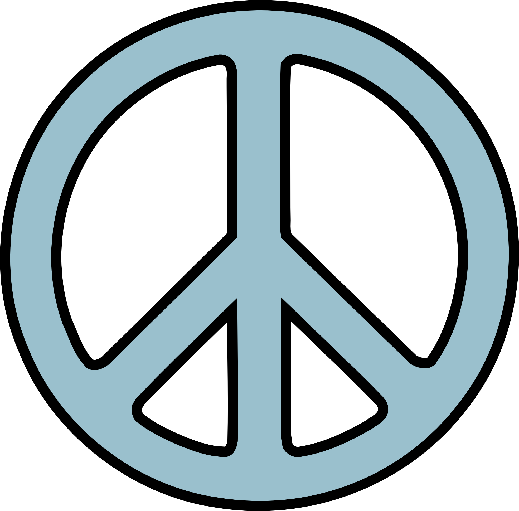 Peace Symbol Icon PNG image