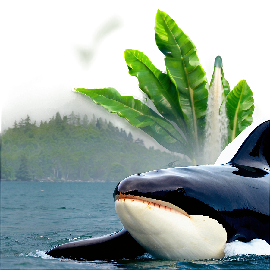 Peaceful Orca Png Aip56 PNG image