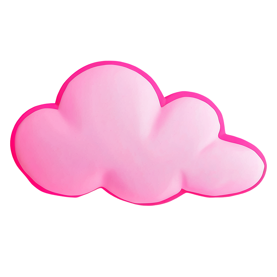 Peaceful Pink Clouds Png 06252024 PNG image