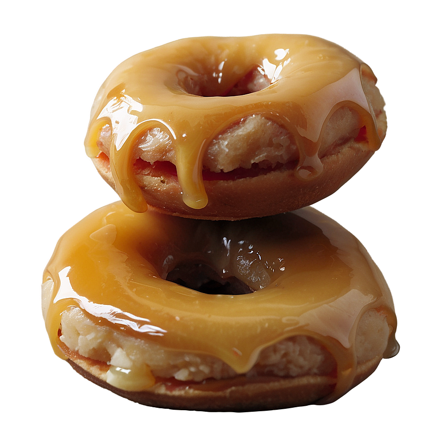 Peach Cobbler Donut Png Aui PNG image