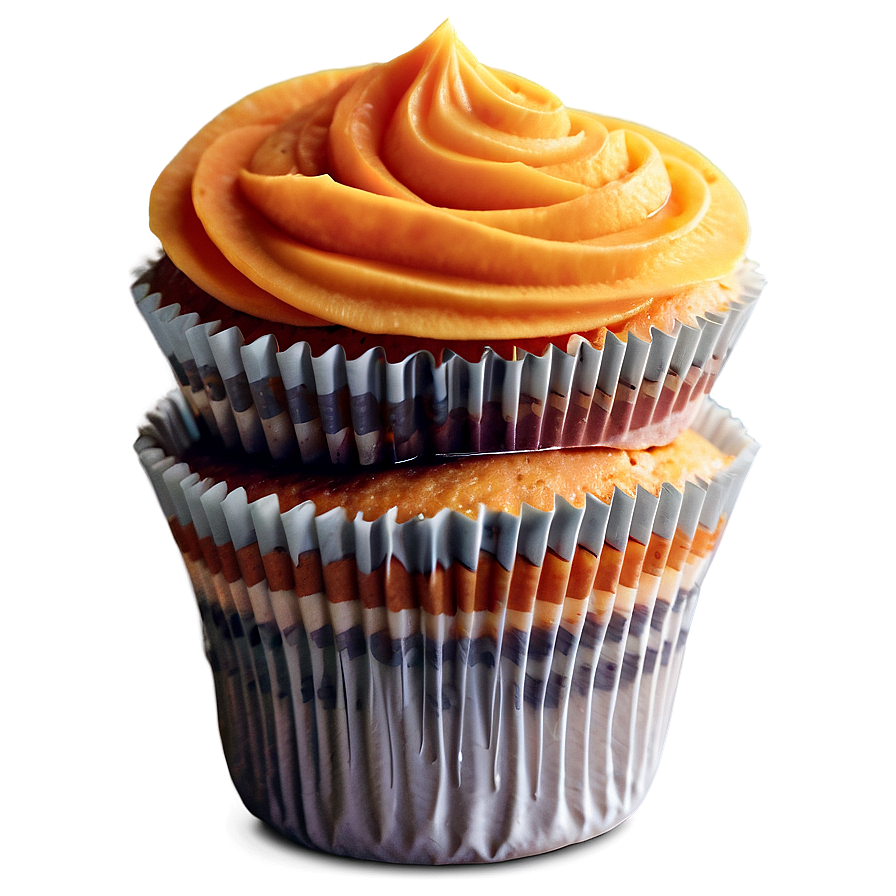 Peach Cupcakes Png 93 PNG image