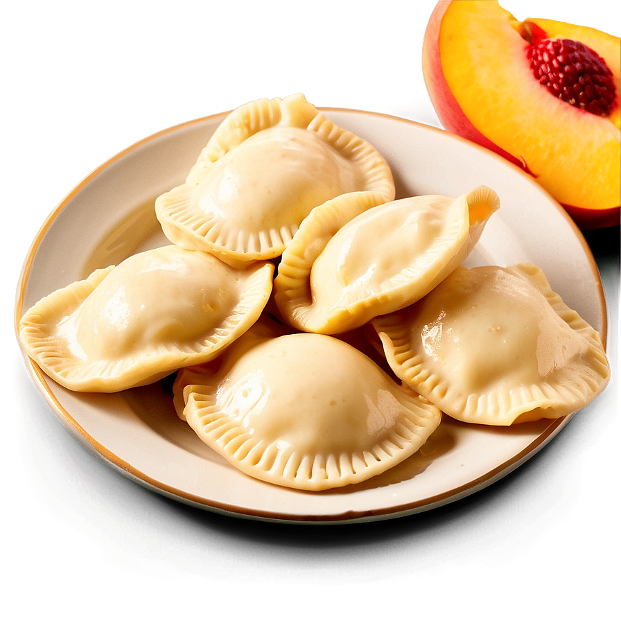 Peaches And Cream Pierogi Png Tyi80 PNG image