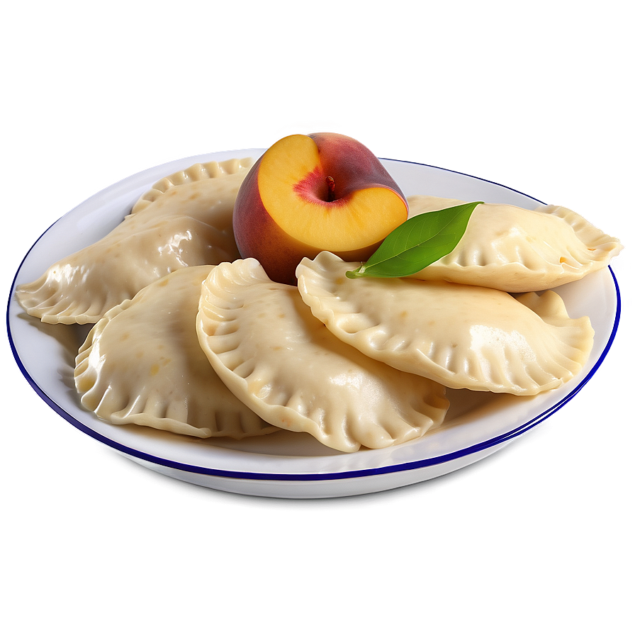 Peaches And Cream Pierogi Png Yxt PNG image