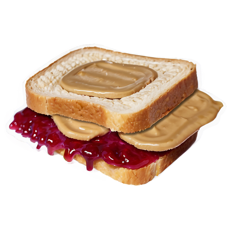 Peanut Butter And Jelly Sandwich Png 69 PNG image