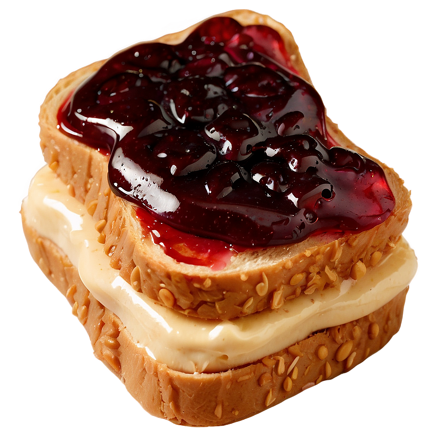 Peanut Butter And Jelly Sandwich Png 80 PNG image