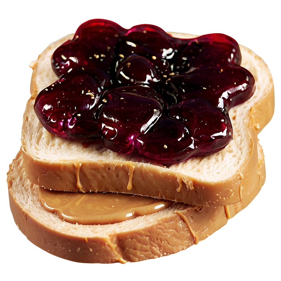 Peanut Butter And Jelly Sandwich Png Wep43 PNG image