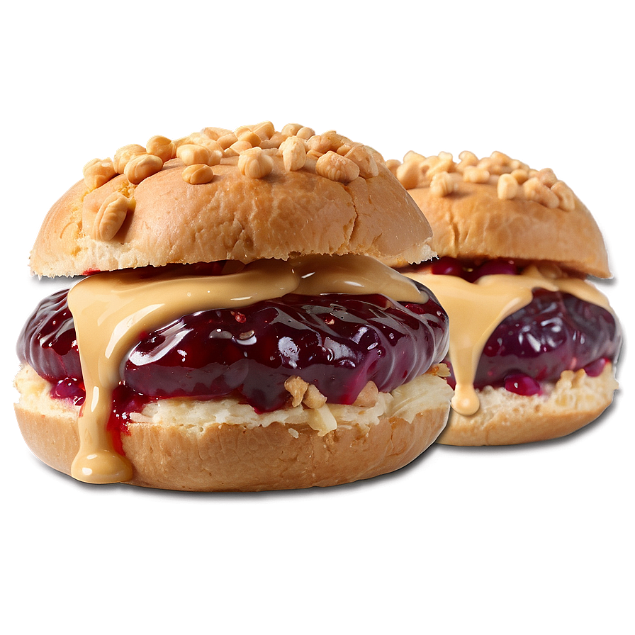 Peanut Butter Jelly Sliders Png Tqy28 PNG image