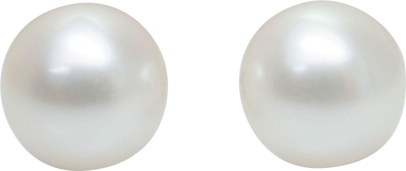 Pearl Studs Product Display PNG image