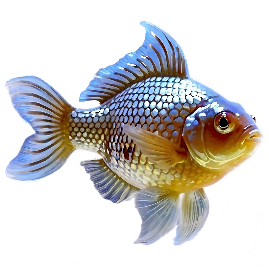 Pearlscale Goldfish Png 05212024 PNG image