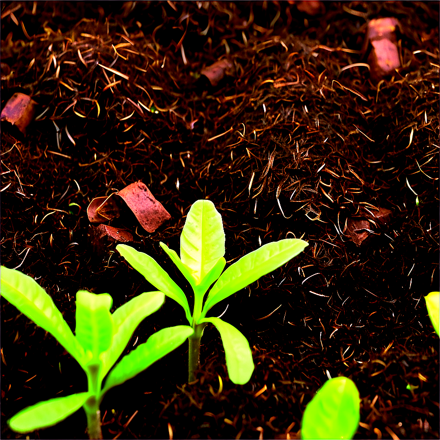 Peat Moss Garden Mulch Png 06132024 PNG image