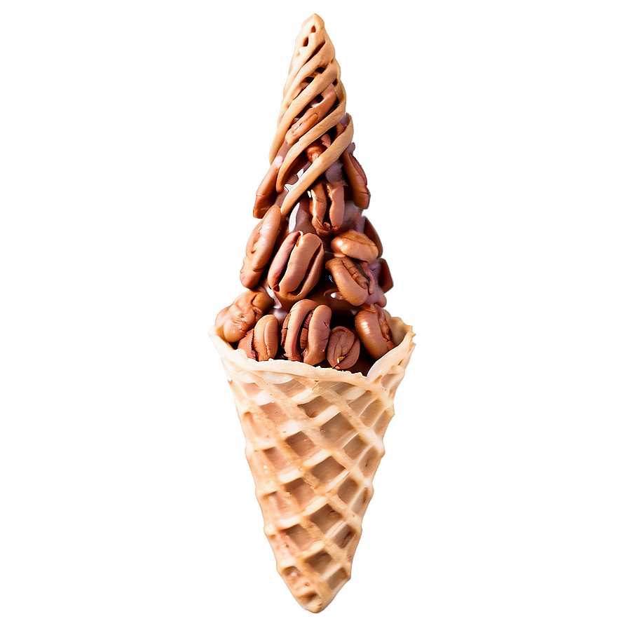 Pecan Waffle Cone Png Yjw PNG image