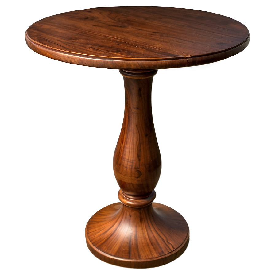 Pedestal Side Table Png Vtr24 PNG image