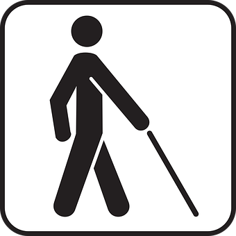 Pedestrian Sign Icon PNG image