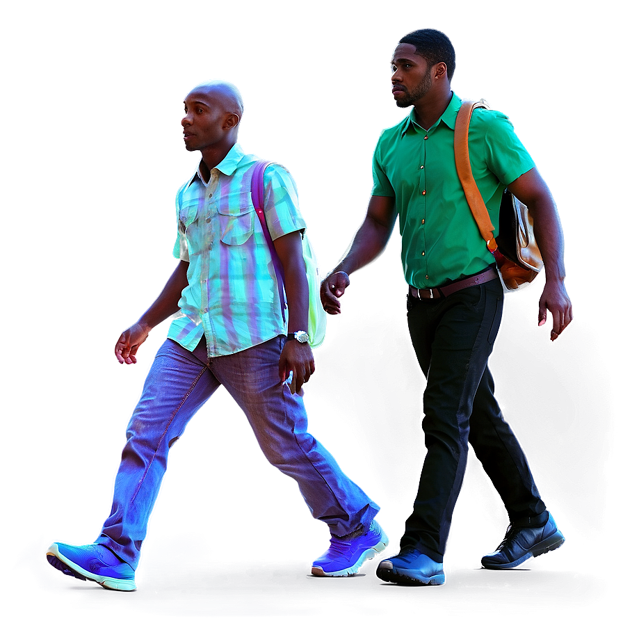 Pedestrians In Motion Png Vfs PNG image