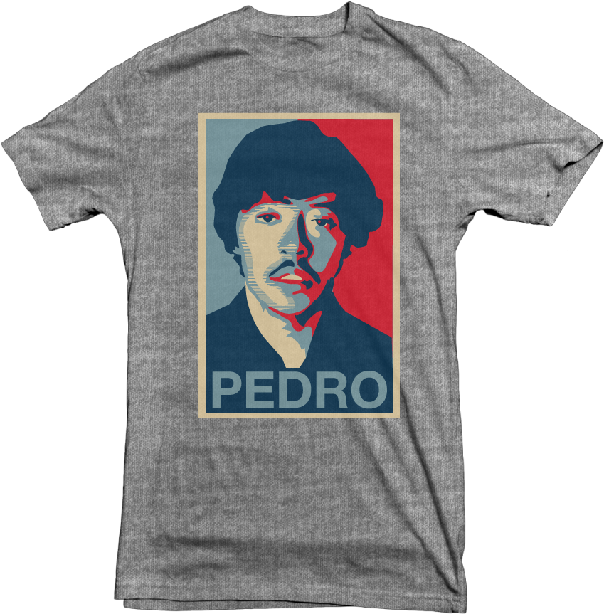 Pedro T Shirt Design PNG image