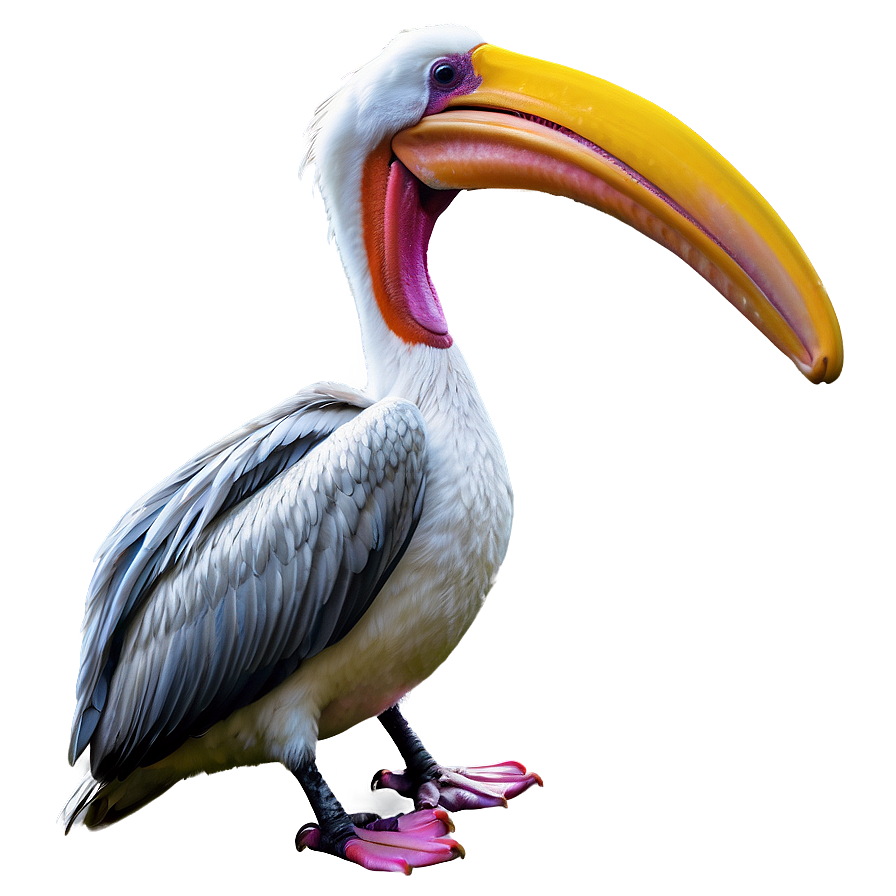 Pelican In Tropical Setting Png 67 PNG image