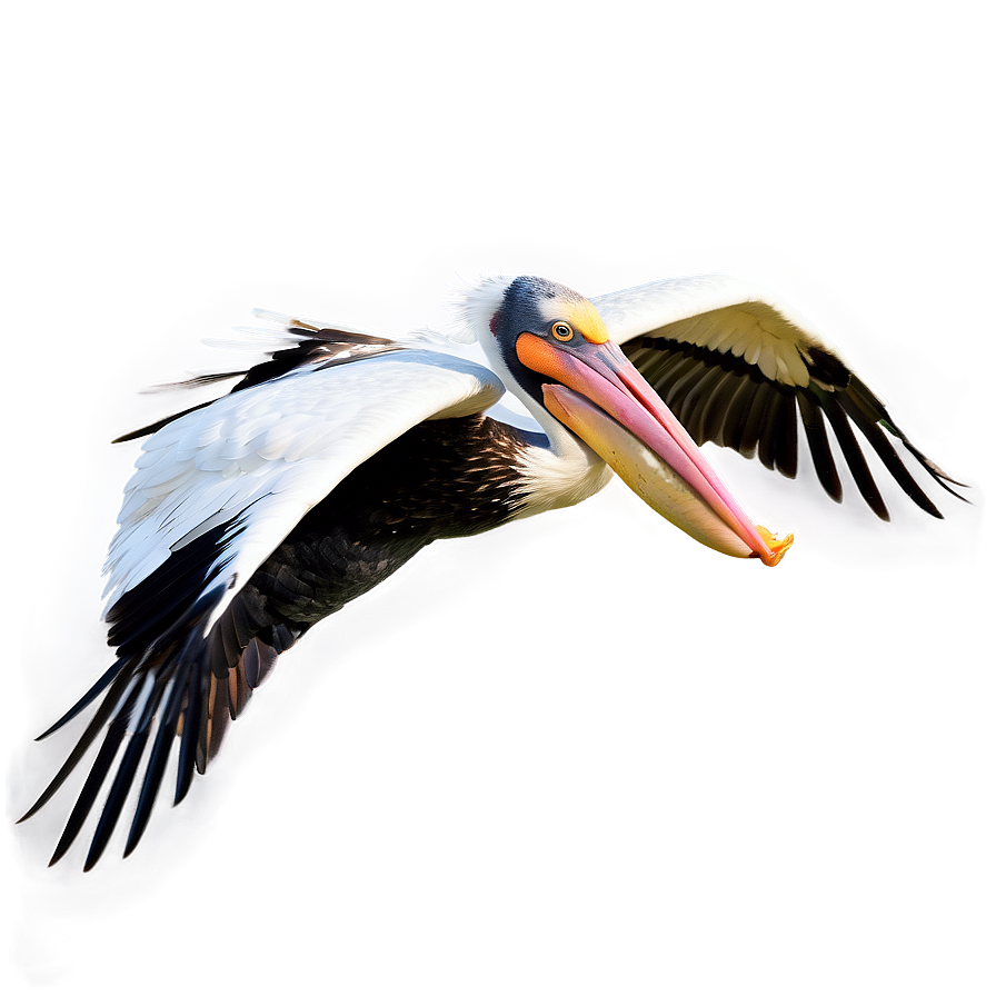 Pelican With Spread Wings Png 06242024 PNG image