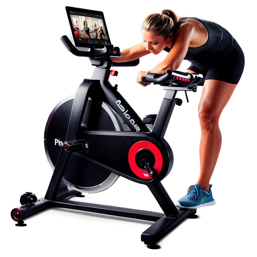 Peloton Ultimate Exercise Bike Png Qac68 PNG image