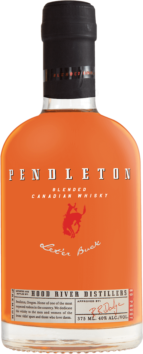 Pendleton Blended Canadian Whisky Bottle PNG image