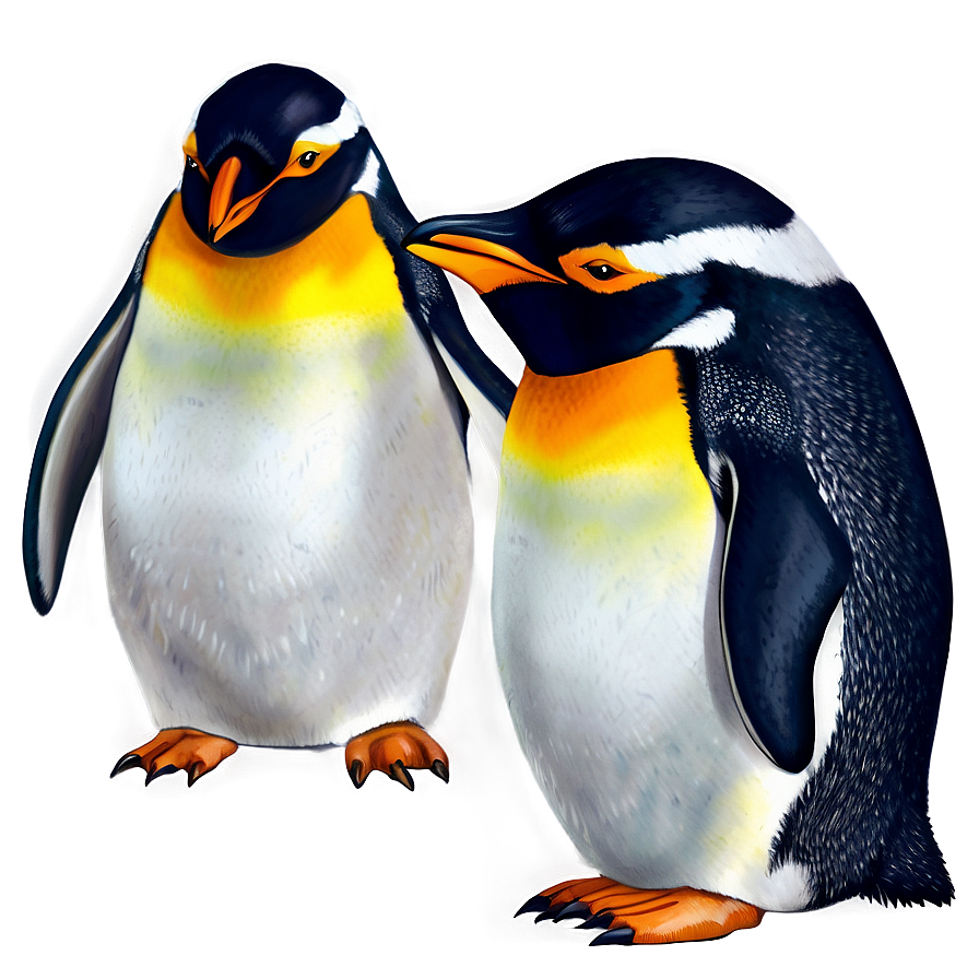 Penguin Illustration Png Qvs PNG image