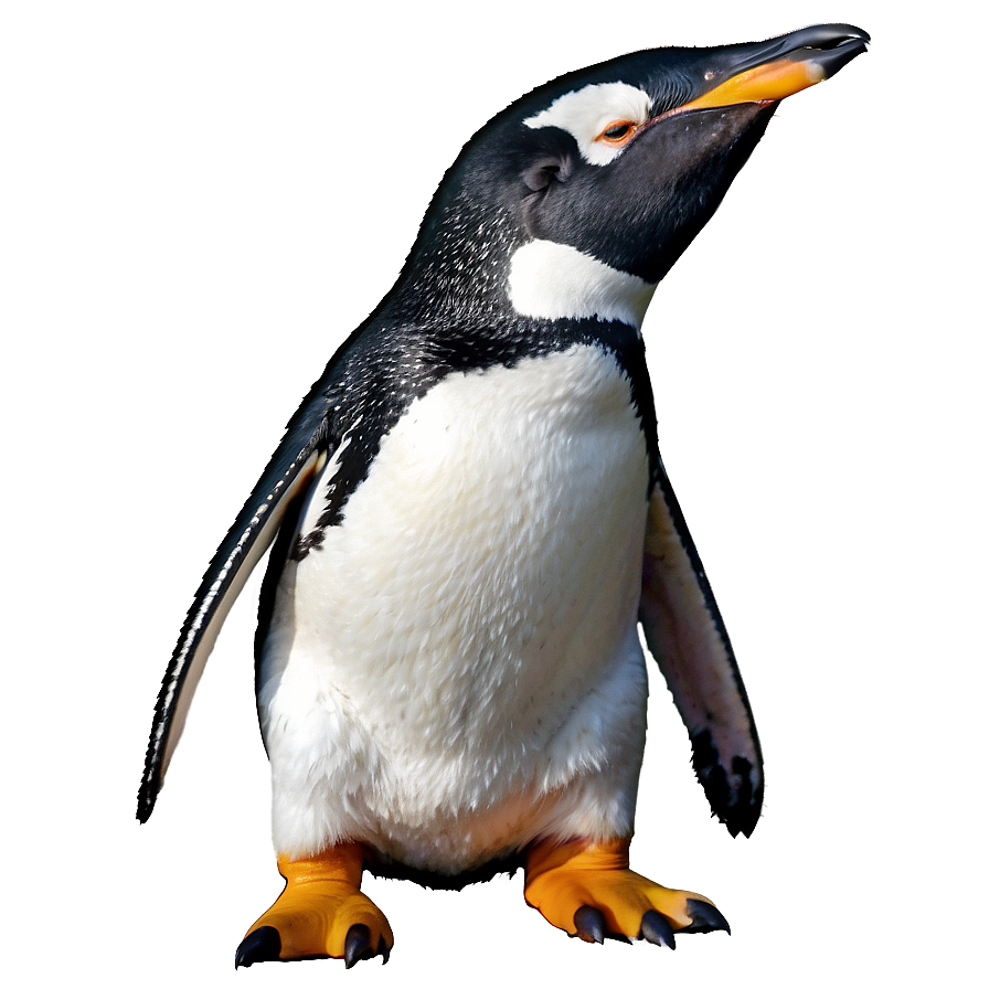 Penguin In Snow Png Xjf56 PNG image