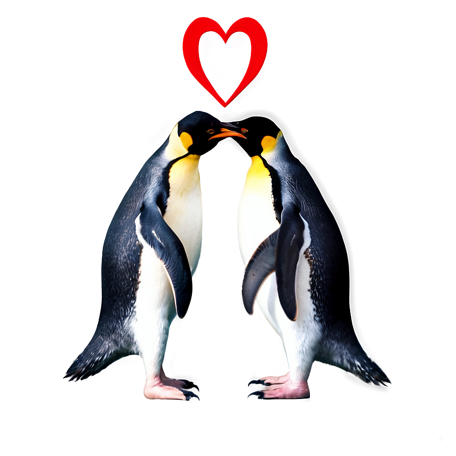 Penguin Love Png Nes PNG image