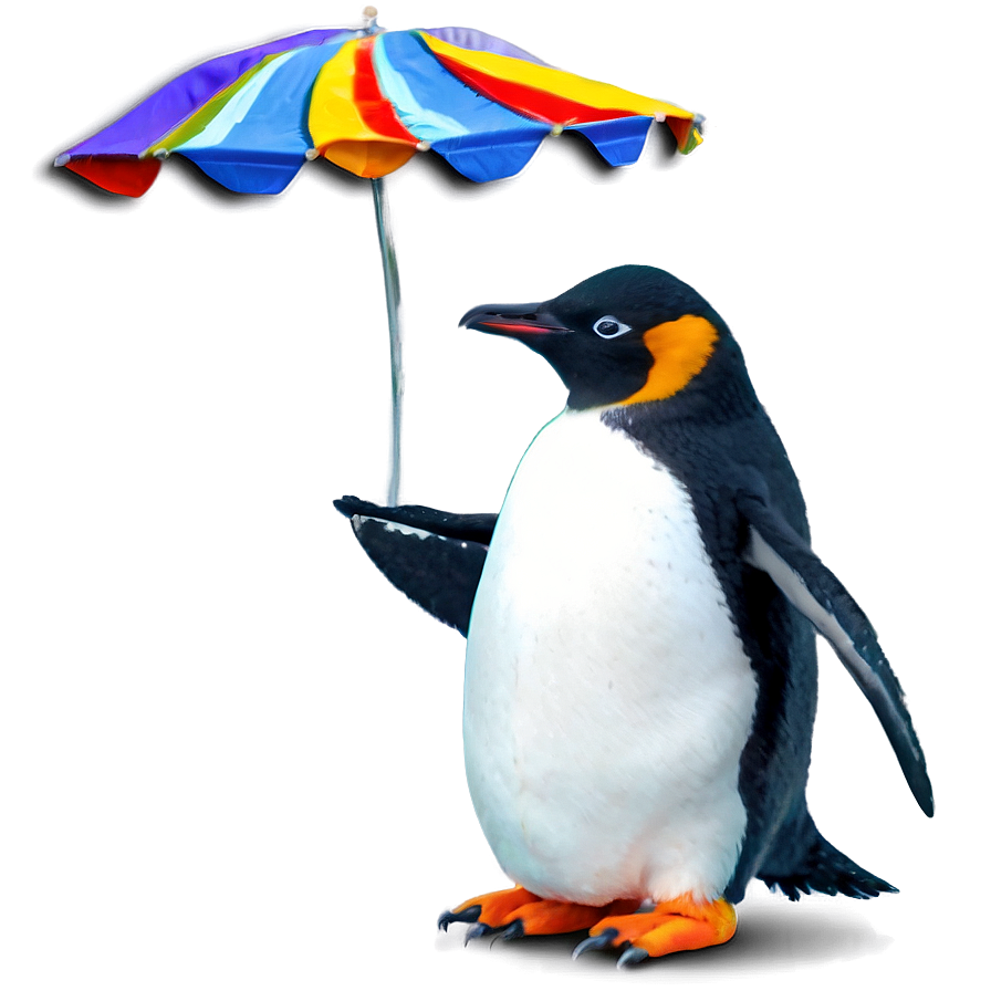 Penguin On Holiday Png 79 PNG image