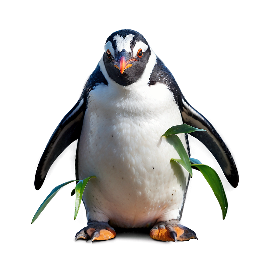 Penguin With Fish Png 14 PNG image