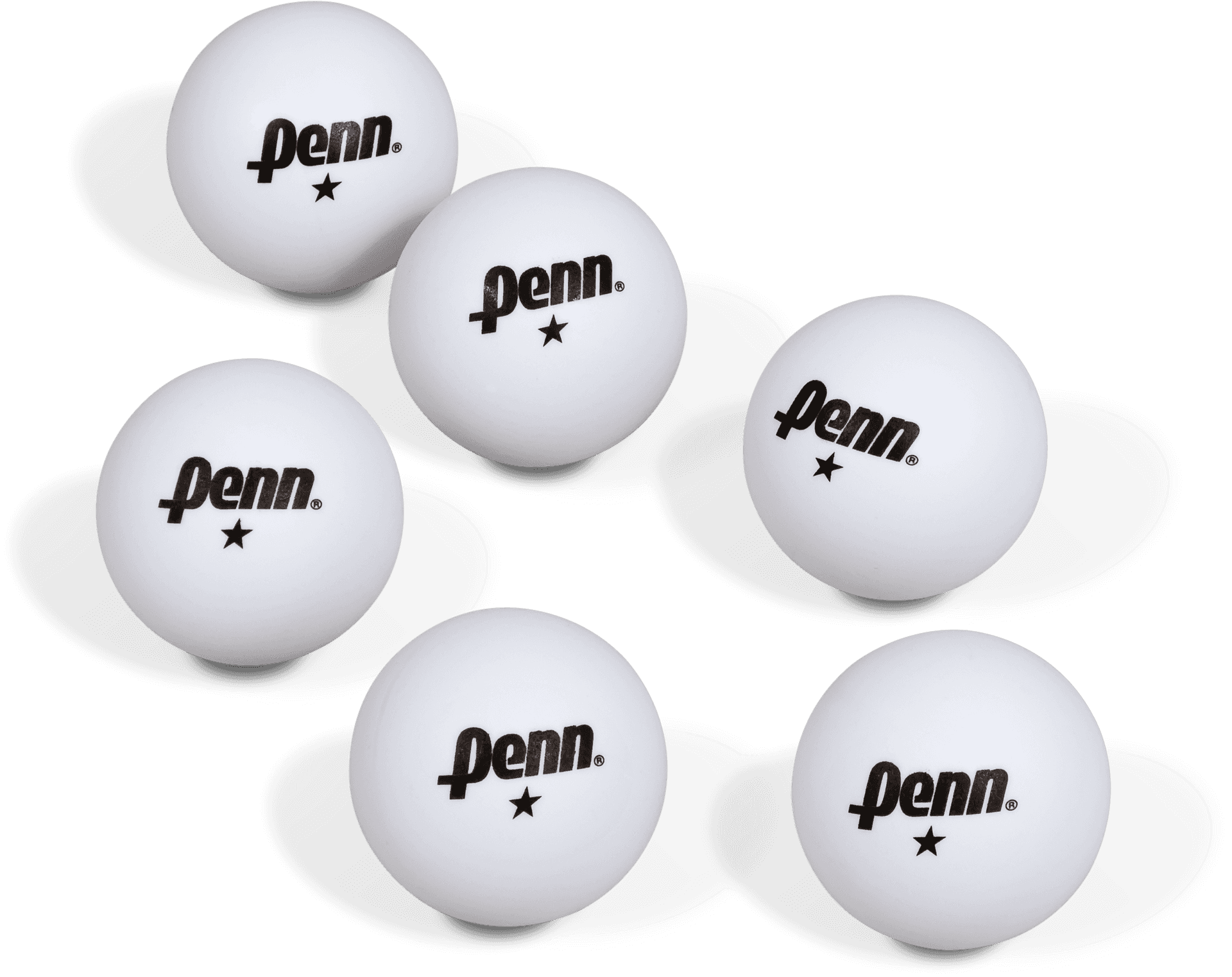 Penn Ping Pong Balls Shadow PNG image