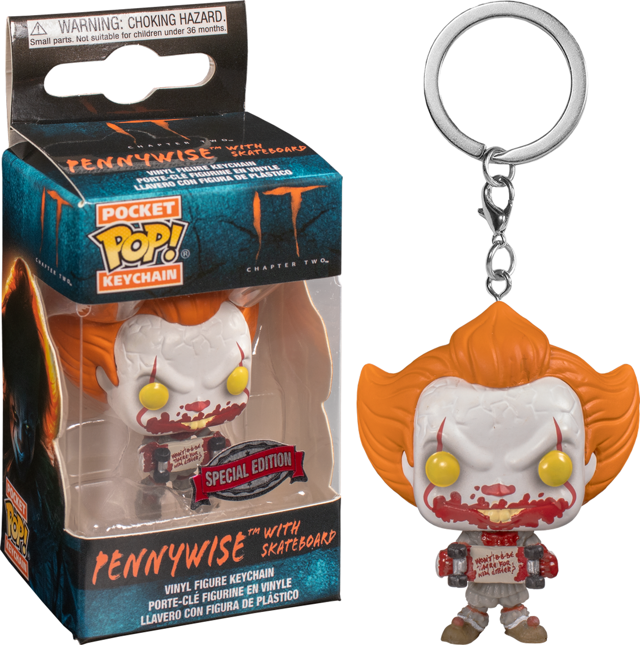 Pennywise Keychain Special Edition PNG image